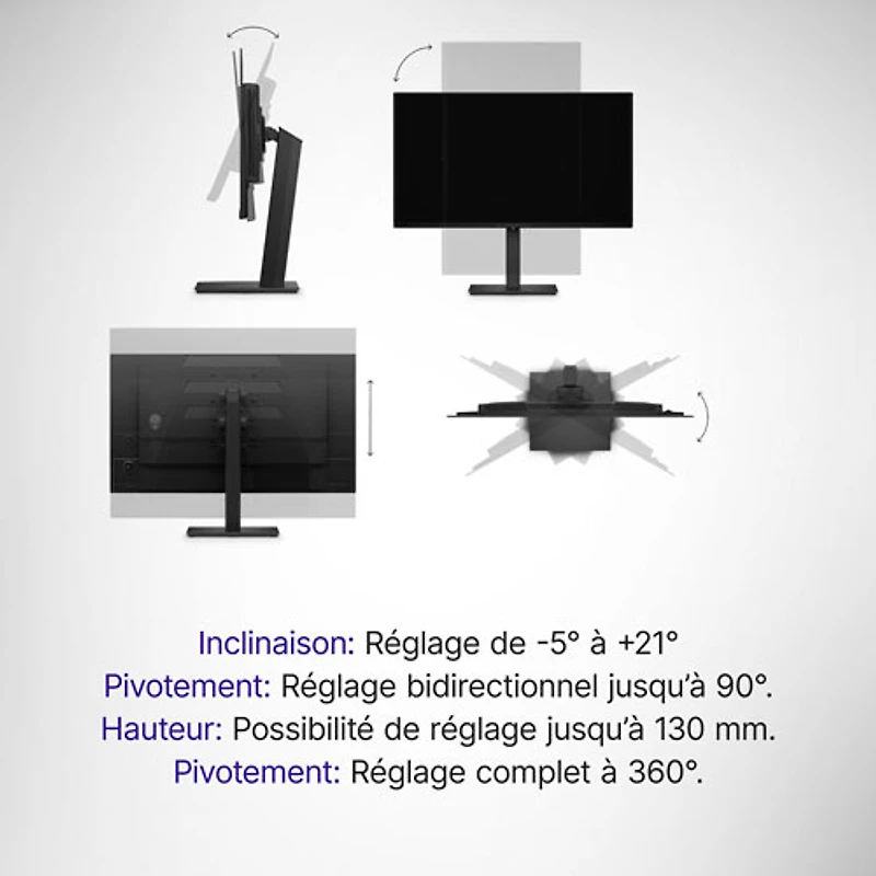 Alienware 27" WQHD 240Hz 0.03ms GTG QD-OLED FreeSync Gaming Monitor (AW2726DM) - Black