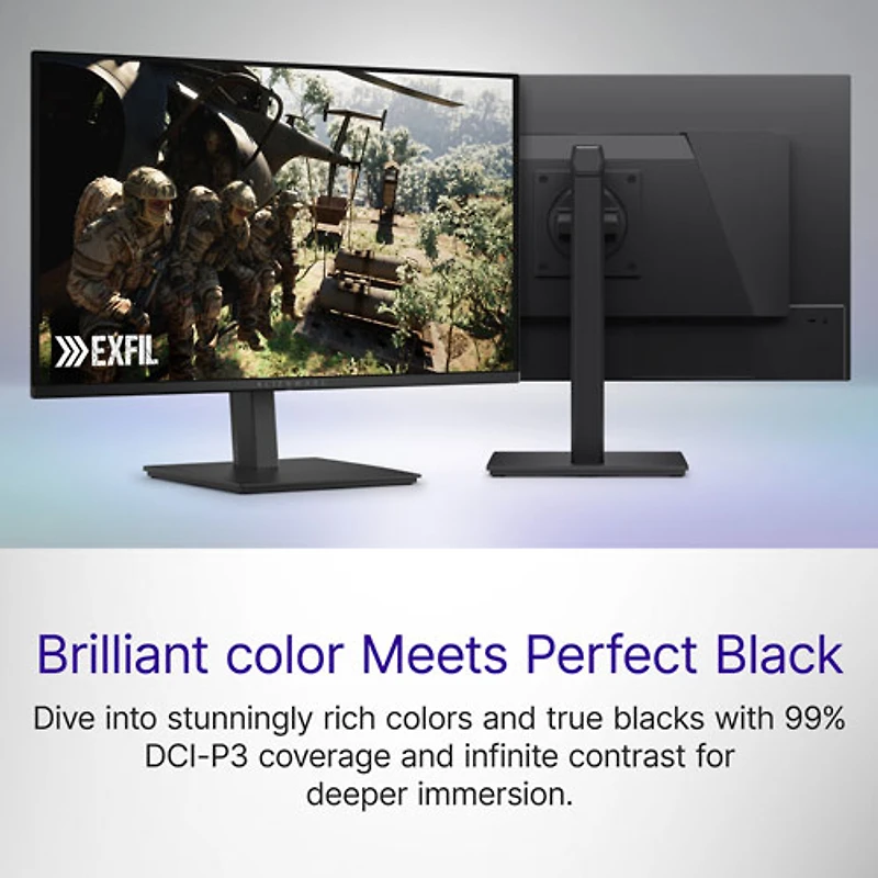 Alienware 27" WQHD 240Hz 0.03ms GTG QD-OLED FreeSync Gaming Monitor (AW2726DM) - Black