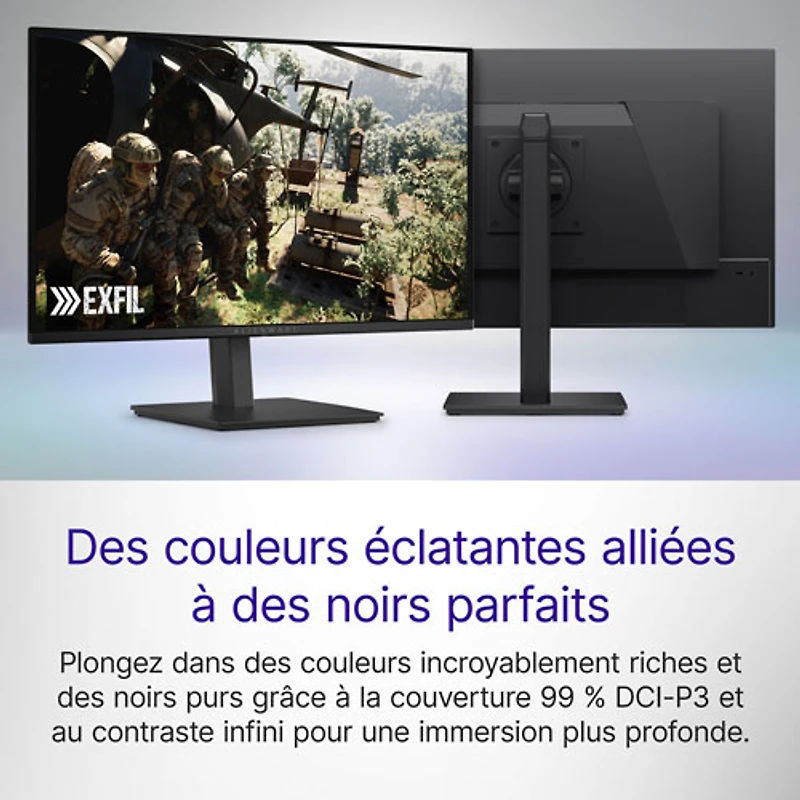 Alienware 27" WQHD 240Hz 0.03ms GTG QD-OLED FreeSync Gaming Monitor (AW2726DM) - Black