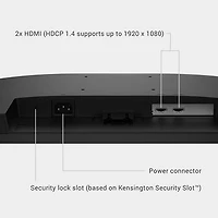 Dell 24" FHD 144Hz 1ms GTG IPS LCD Gaming Monitor (SE2426HS) - Black