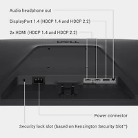 Dell 24" FHD 240Hz 3ms GTG IPS LCD FreeSync Gaming Monitor (SE2426HGS) - Black