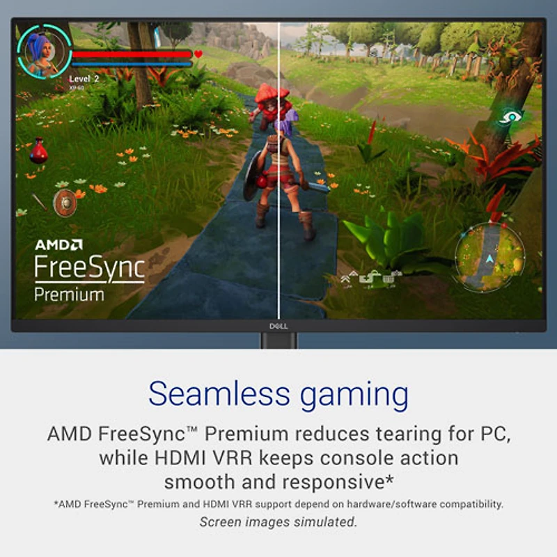 Dell 24" FHD 240Hz 3ms GTG IPS LCD FreeSync Gaming Monitor (SE2426HGS) - Black