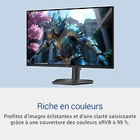 Moniteur de jeu FreeSync ACL IPS HD intégrale GàG 1 ms 240 Hz de 27 po de Dell (SE2726HGS) - Noir