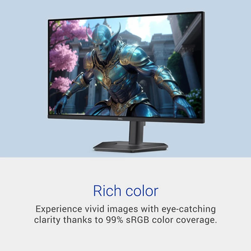 Moniteur de jeu FreeSync ACL IPS HD intégrale GàG 1 ms 240 Hz de 27 po de Dell (SE2726HGS) - Noir