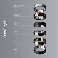Anneau intelligent de sommeil et de mise en forme Ring 5 d'Oura - Taille