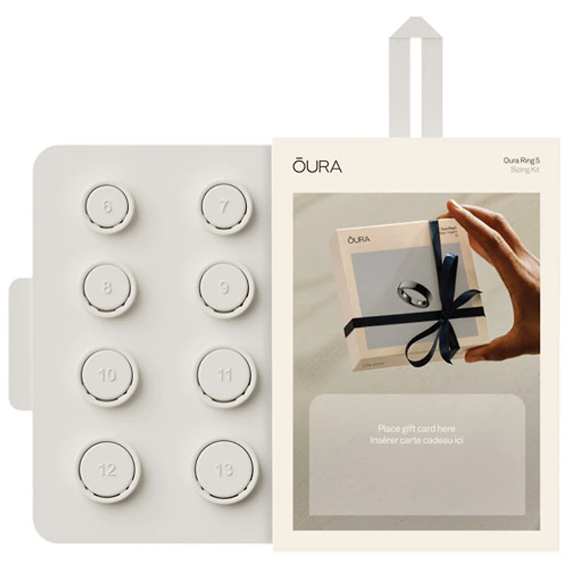 Ensemble-cadeau avec baguier pour anneau Ring 5 d'Oura