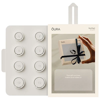 Ensemble-cadeau avec baguier pour anneau Ring 5 d'Oura