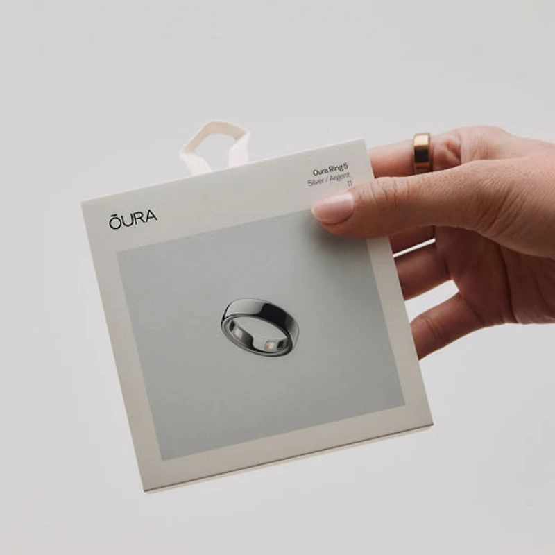 Ensemble-cadeau avec baguier pour anneau Ring 5 d'Oura