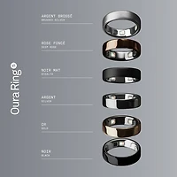 Oura Ring 5 Smart Ring with Health, Sleep & Fitness Tracking - Silver