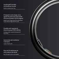Oura Ring 5 Sleep & Fitness Smart Ring - Size 13 - Black