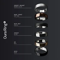 Oura Ring 5 Sleep & Fitness Smart Ring - Size 13 - Black