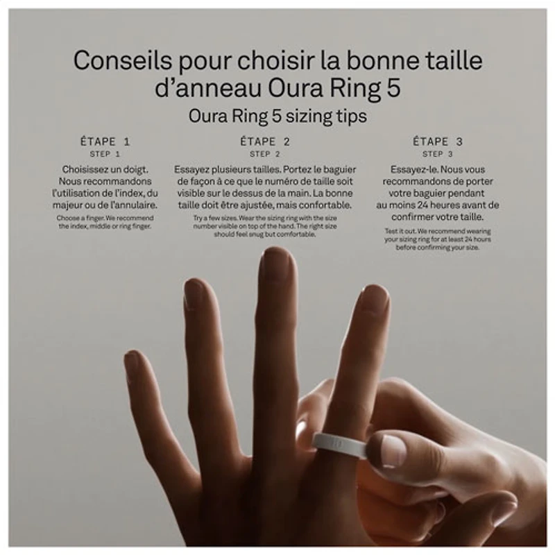 Oura Ring 5 Sizing Kit