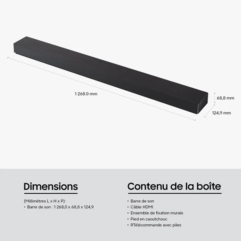 Samsung HW-QS90H/ZC 7.1.2 Channel Sound Bar - Exclusive Retail Partner