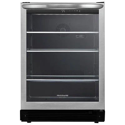 Réfrigérateur à boissons 185 canettes de 24 po et 5,4 pi³ Gallery de Frigidaire (GRYB5426AS) - Acier inoxydable
