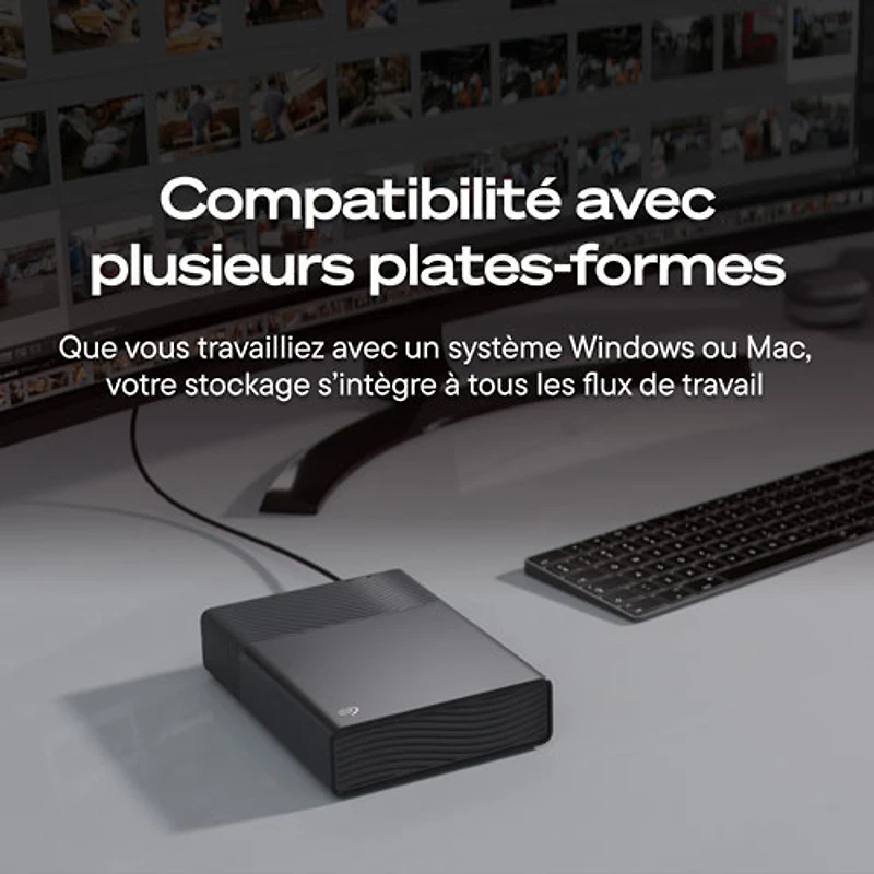 Seagate One Touch 20TB USB-C External Hard Drive (STNB20000400)