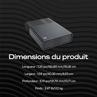 Seagate One Touch 20TB USB-C External Hard Drive (STNB20000400)