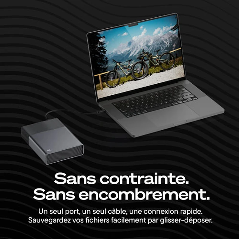 Seagate One Touch 20TB USB-C External Hard Drive (STNB20000400)
