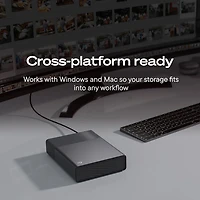 Seagate One Touch 20TB USB-C External Hard Drive (STNB20000400)