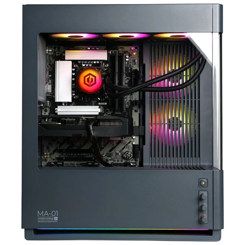 CyberPowerPC Gamer Xtreme Gaming PC -Dark Grey (Intel Core Ultra 7 270K Plus/32GB RAM/2TB SSD/GeForce RTX 5070) - En