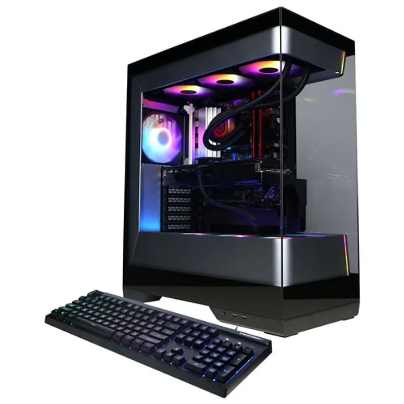 Ordinateur de jeu Gamer Supreme de CyberPowerPC (Ryzen 7 9800X3D d'AMD/RAM 32 Go/SSD 2 To/GeForce RTX 5070/Windows 11) - Anglais