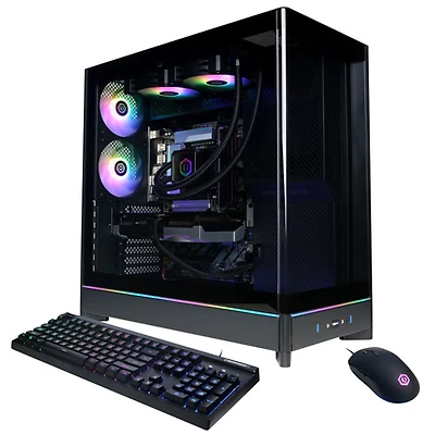 CyberPowerPC Gamer Supreme Gaming PC (Intel Core Ultra 7 265F/16GB RAM/1TB SSD/GeForce RTX 5070/Windows 11) - English