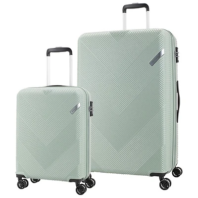 American Tourister Exoline 2-Piece Hard Side Expandable Luggage Set - Mint Green