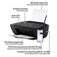 HP DeskJet 2955 Wireless All-In-One Inkjet Printer - HP Instant Ink 3-Month Free Trial Included*
