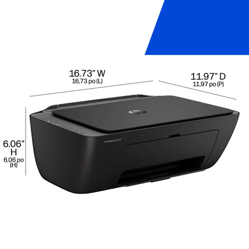 HP DeskJet 2955 Wireless All-In-One Inkjet Printer - HP Instant Ink 3-Month Free Trial Included*