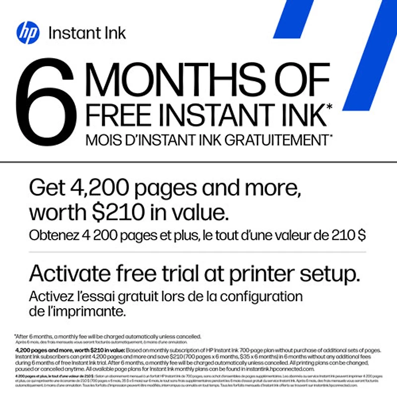 Imprimante à jet d'encre tout-en-un sans fil DeskJet 2942 de HP - Rose pâle