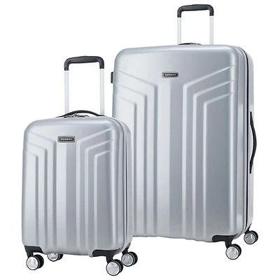 Ensemble de 2 valises rigides extensibles Symphony de Samsonite - Argenté