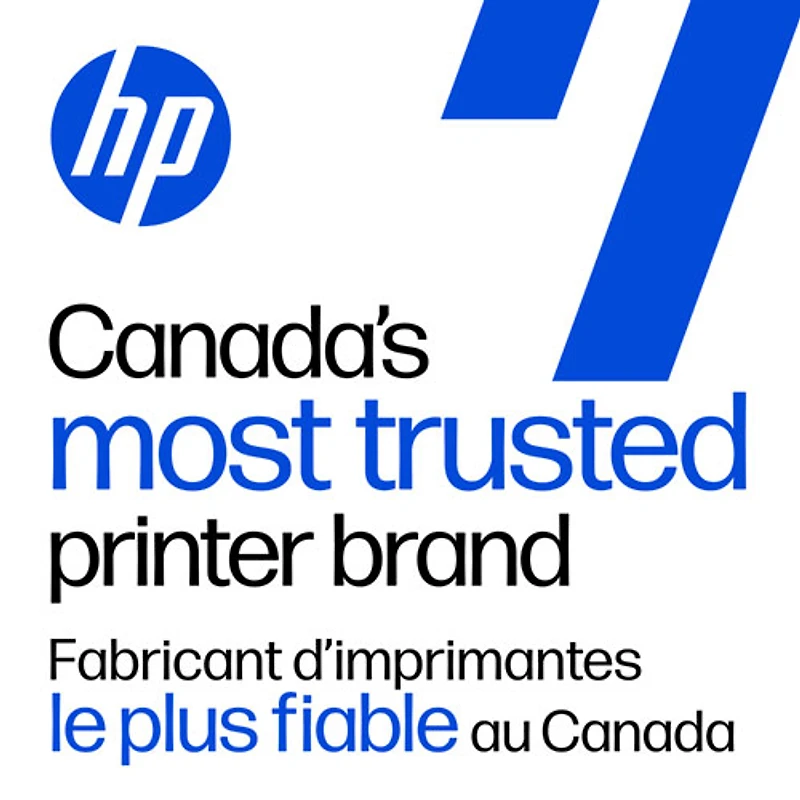Imprimante à jet d'encre tout-en-un sans fil DeskJet 2942 de HP - Bleu bristol