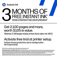 Imprimante à jet d'encre tout-en-un sans fil DeskJet 2942 de HP - Bleu bristol