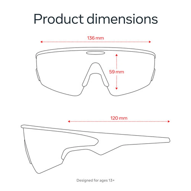 Oakley | Meta Vanguard Glasses with Meta AI, Audio, Photo, Video Compatibility - Black/Prizm Black