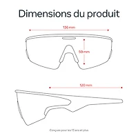 Oakley | Meta Vanguard Glasses with Meta AI, Audio, Photo, Video Compatibility - Black/Prizm Black