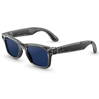Ray-Ban | Meta Wayfarer (Gen 2) Glasses with AI, Photo, Video, Audio & Messaging - Grey/Transition Sapphire