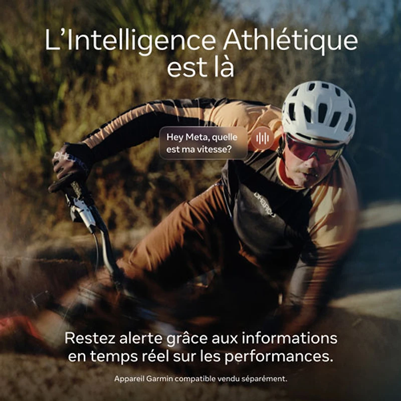 Lunettes Vanguard d'Oakley | Meta avec compatibilité Meta AI, Audio, Photo et Vidéo - Noir/Verres Prizm Transition Road