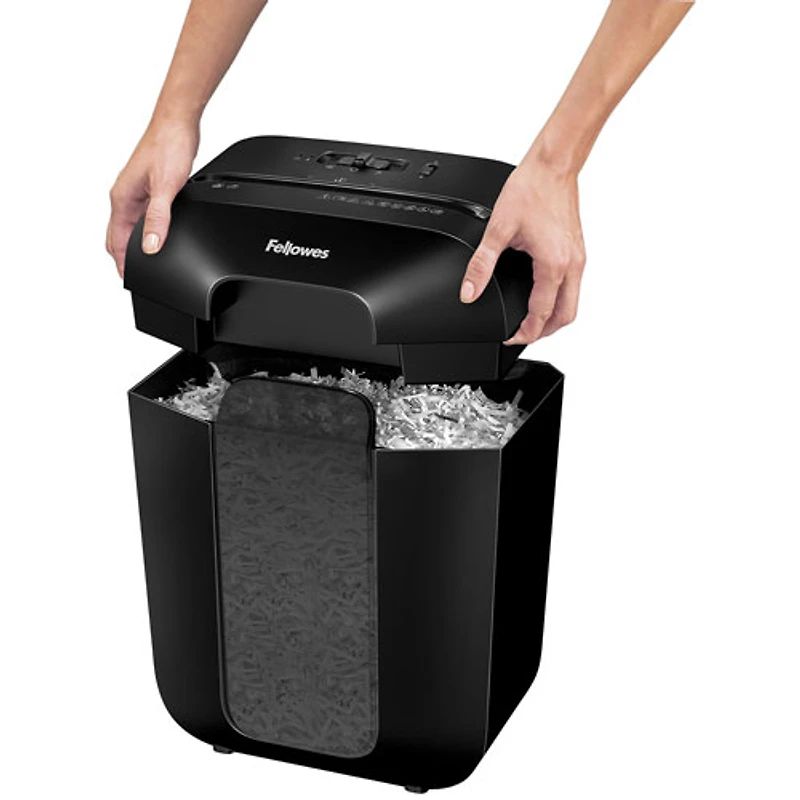 Fellowes PowerShred 9-Sheet Cross-Cut Shredder (LX50)