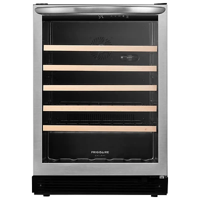 Refroidisseur à vin autonome de 57 bouteilles Gallery de Frigidaire (GRWE5726AS) - Acier inoxydable 