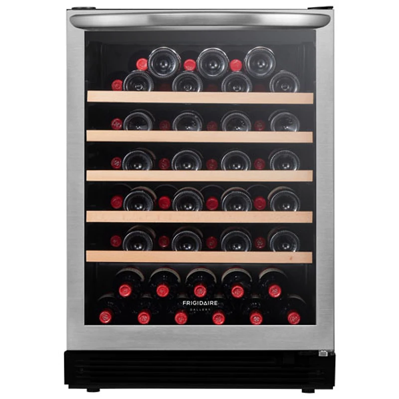 Refroidisseur à vin autonome de 57 bouteilles Gallery de Frigidaire (GRWE5726AS) - Acier inoxydable 