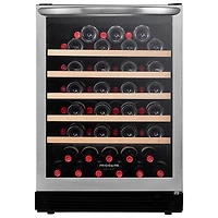 Refroidisseur à vin autonome de 57 bouteilles Gallery de Frigidaire (GRWE5726AS) - Acier inoxydable 