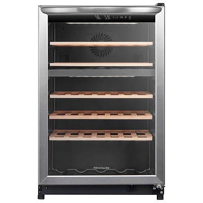 Frigidaire Gallery 46-Bottle Freestanding Wine Cooler (FRWE4626AS) - Stainless Steel 