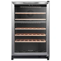 Frigidaire Gallery 46-Bottle Freestanding Wine Cooler (FRWE4626AS) - Stainless Steel 