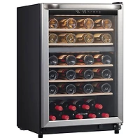 Frigidaire Gallery 46-Bottle Freestanding Wine Cooler (FRWE4626AS) - Stainless Steel 