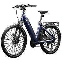 Vélo de ville électrique Myon de Segway (moteur 500 W/autonomie 128 km/vitesse maximale 32 km/h) - Bleu