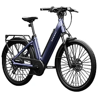 Vélo de ville électrique Myon de Segway (moteur 500 W/autonomie 128 km/vitesse maximale 32 km/h) - Bleu