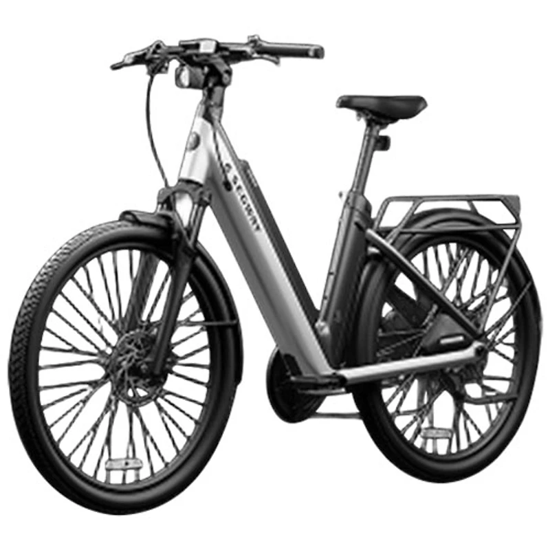 Segway Myon Electric City Bike (500W Motor / 128km Range / 32km/h Top Speed) - Grey