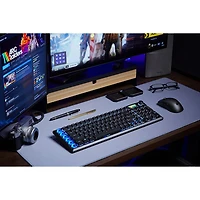 Clavier de jeu mécanique linéaire rétroéclairé sans fil pleine grandeur Vanguard Air 99 de Corsair - Anglais