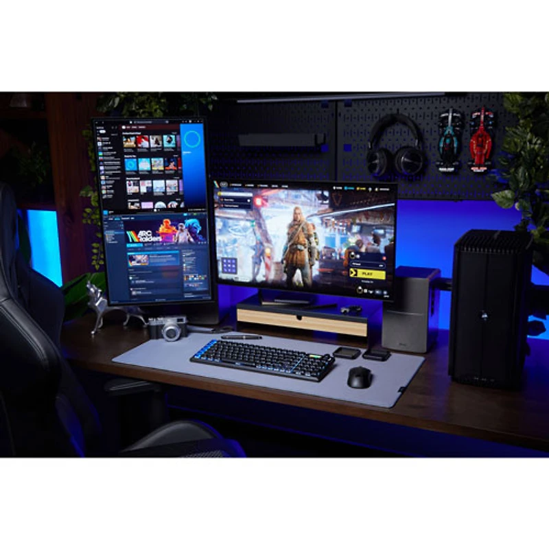 Clavier de jeu mécanique linéaire rétroéclairé sans fil pleine grandeur Vanguard Air 99 de Corsair - Anglais