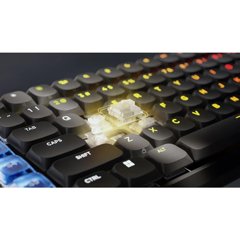 Clavier de jeu mécanique linéaire rétroéclairé sans fil pleine grandeur Vanguard Air 99 de Corsair - Anglais