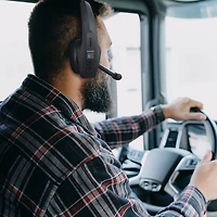 Casque mono sans fil Pro B350 de BlueParrott avec microphone et suppression du bruit